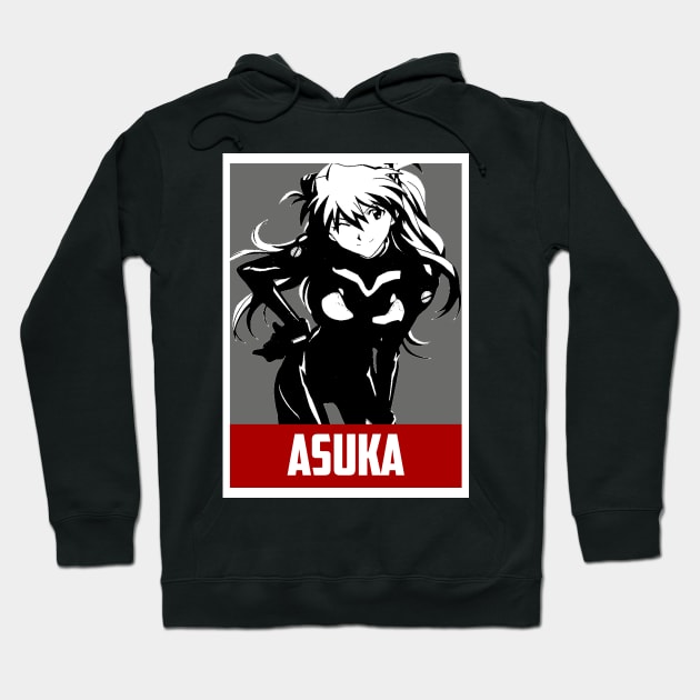 Asuka Langley Evangelion Hoodie by Retrostyle